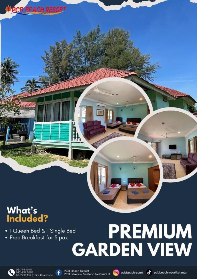 Pcb Beach Resort Kota Bharu Exterior photo